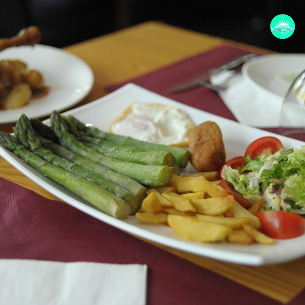 Comida vegetariana en Restaurante Son de Luz